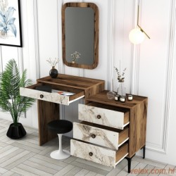 Ormar, Lizbon 545 - Walnut, White