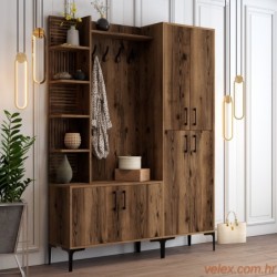 Ormar za predvorje VIYANA WALNUT, Viyana DA - Walnut