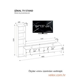 TV jedinica, Bijela boja Cordoba, Şimal - White, Cordoba