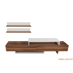 TV jedinica, Bijela boja tikovina, Nirvana - Teak, White