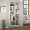 Polica za knjige, Bijela boja, Jedda Bookcase - White