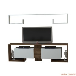 TV jedinica, Bijela boja Orah, Rose - White, Walnut