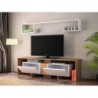 TV jedinica, Bijela boja Orah, Rose - White, Walnut