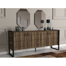 Komoda, Orah, Lost Aynalı Console - Walnut