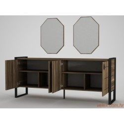 Komoda, Orah, Lost Aynalı Console - Walnut