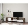 TV jedinica, Bijela boja Orah, Gelincik - White, Walnut