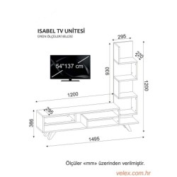 TV jedinica, Bijela boja Cordoba, İsabel - White, Cordoba