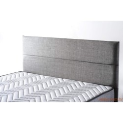 Madrac, Bijela boja Sivo, Silver 180x200 cm Double Size Firm Mattress