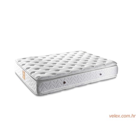 Madrac, Bijela boja, Dream 150x200 cm Double Size Luxury Middle Firm Double Padded Mattress