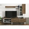 TV jedinica, Orah, Lenti - White, Walnut