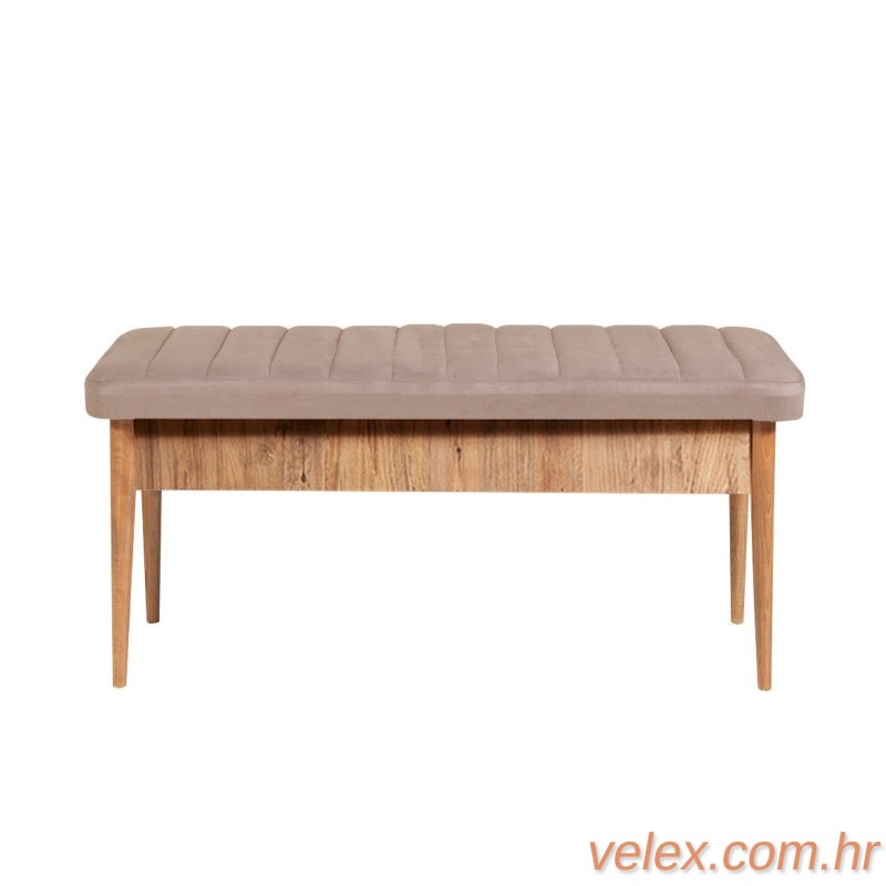 Klupa, Atlantski bor Kamen, Vina Bench - Atlantic Pine, Stone