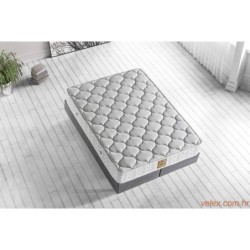 Madrac, Bijela boja, Relax 140x190 cm Double Size Luxury Middle Firm Mattress