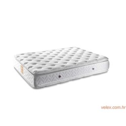 Madrac, Bijela boja, Dream 160x200 cm Double Size Luxury Middle Firm Double Padded Mattress