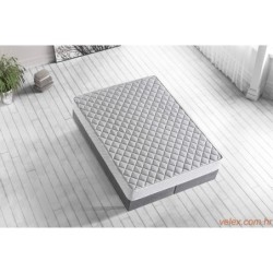 Madrac, Bijela boja, Hybrid 140x200 cm Double Size Soft and Firm Mattress