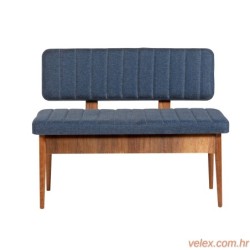 Klupa, Orah Tamno plava, Vina 1048 - 2 - Dark Blue, Walnut