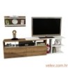 TV jedinica, Bijela boja Orah, Beste - White, Walnut