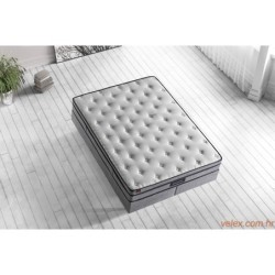 Madrac, Bijela boja Sivo, Greypedic 180x200 cm Double Size Ultra Firm Mattress