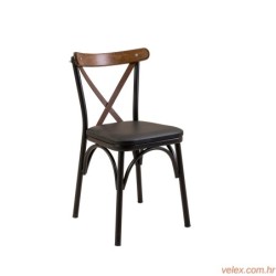 Stolica, Crno, Oliver Chair -  Black Barok v2