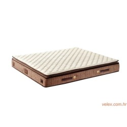 Madrac, Bijela boja Smeđa, W Cotton 150x200 cm Double Size Firm Mattress