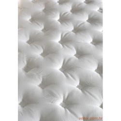 Madrac, Bijela boja Smeđa, Queen 160x200 cm Double Size Padded Firm Mattress