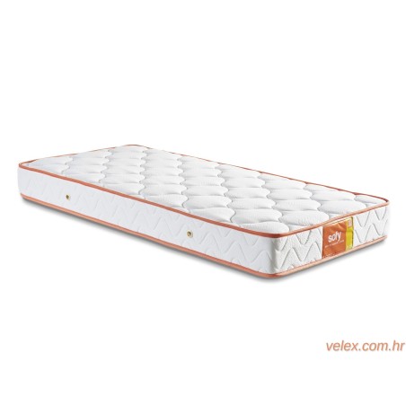 Madrac, Bijela boja naranča, Sofy 100x200 cm Single Size Firm Mattress