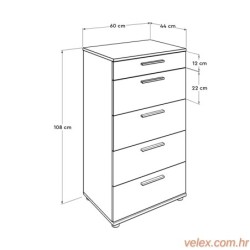 Komoda, Sonomo, SFN-550-SS-1