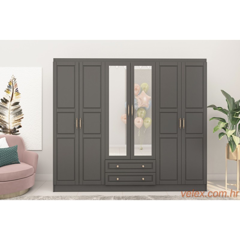 Garderoba, Antracit, Bahar 626 - Anthracite