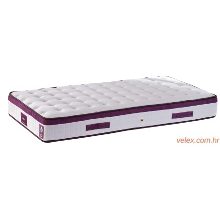 Madrac, Bijela boja Ljubičasta, Violet 100x200 cm Single Size Middle Firm Mattress