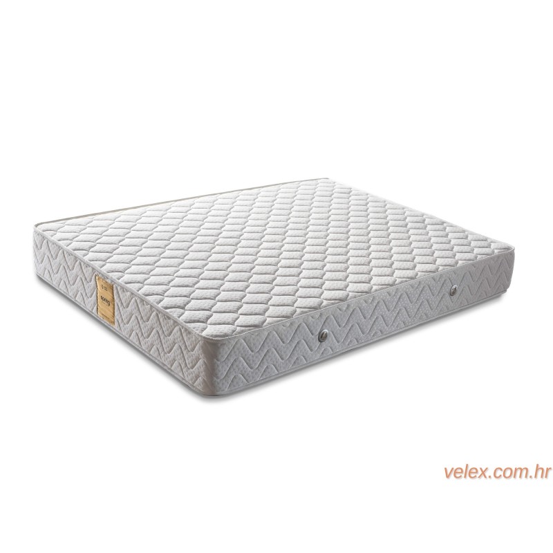 Madrac, Bijela boja, Spring 90x200 cm Single SizeMemory Foam andSpring Mattress