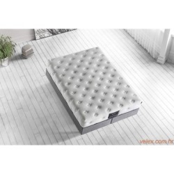 Madrac, Bijela boja, Visco Fusion 140x190 cm Double Size Memory Foam and Pocket Spring Luxury Soft Mattress