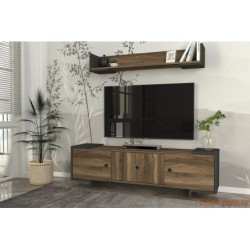 TV jedinica, Antracit Orah, Tetra - Anthracite, Walnut