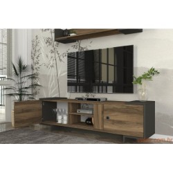 TV jedinica, Antracit Orah, Tetra - Anthracite, Walnut