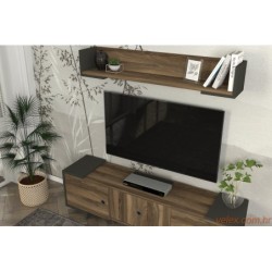 TV jedinica, Antracit Orah, Tetra - Anthracite, Walnut