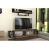 TV jedinica, Orah Crno, Oltre - Walnut, Black