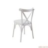 Stolica, Bijela boja, Oliver Chair -  White