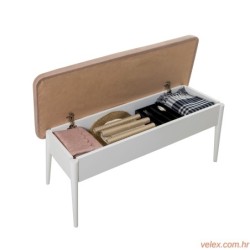 Klupa, Bijela boja Kamen, Vina Bench - White, Stone