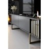 Komoda za TV, Gold Line - Anthracite, Black