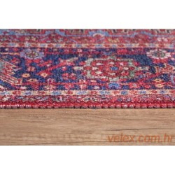 Tepih ELENA, dimenzije: 75*230 m, Blues Chenille - Claret Red AL 162