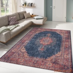 Tepih QUEEN, dimenzije: 75*230 cm, Blues Chenille - Dark Blue AL 26