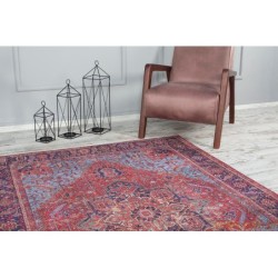 Tepih ELENA, dimenzije: 140*190 m, Blues Chenille - Claret Red AL 162