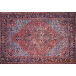 Tepih ELENA, dimenzije: 140*190 m, Blues Chenille - Claret Red AL 162