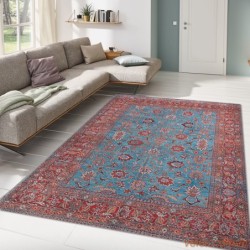 Tepih GIANNA, dimenzije: 140*190 cm, Blues Chenille - Claret Red AL 170