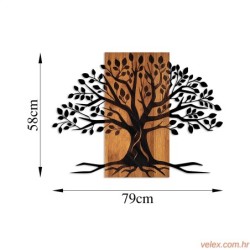 Ukrasni drveni zidni dodatak, Willow - 382