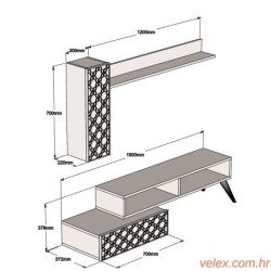 TV jedinica, Planet - Walnut, Walnut