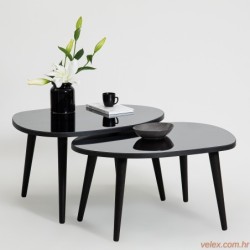 Stol (2 komada), Gusto - Black, Fume