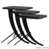 Stol (3 komada), Pion - Black Marble