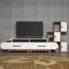 TV jedinica, Flora S - Walnut, White