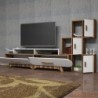 TV jedinica, Flora S - Walnut, White