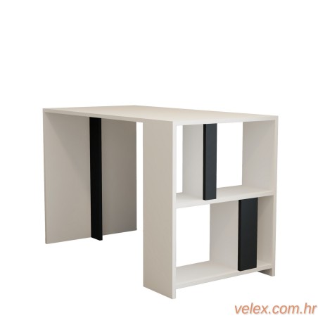 Studijski stol, Lima - White, Anthracite