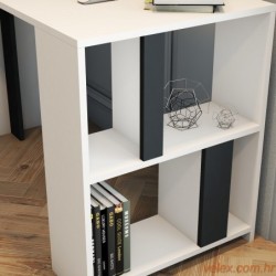 Studijski stol, Lima - White, Anthracite